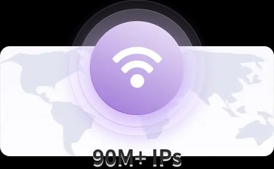 more than 90 million ip resources covering the world